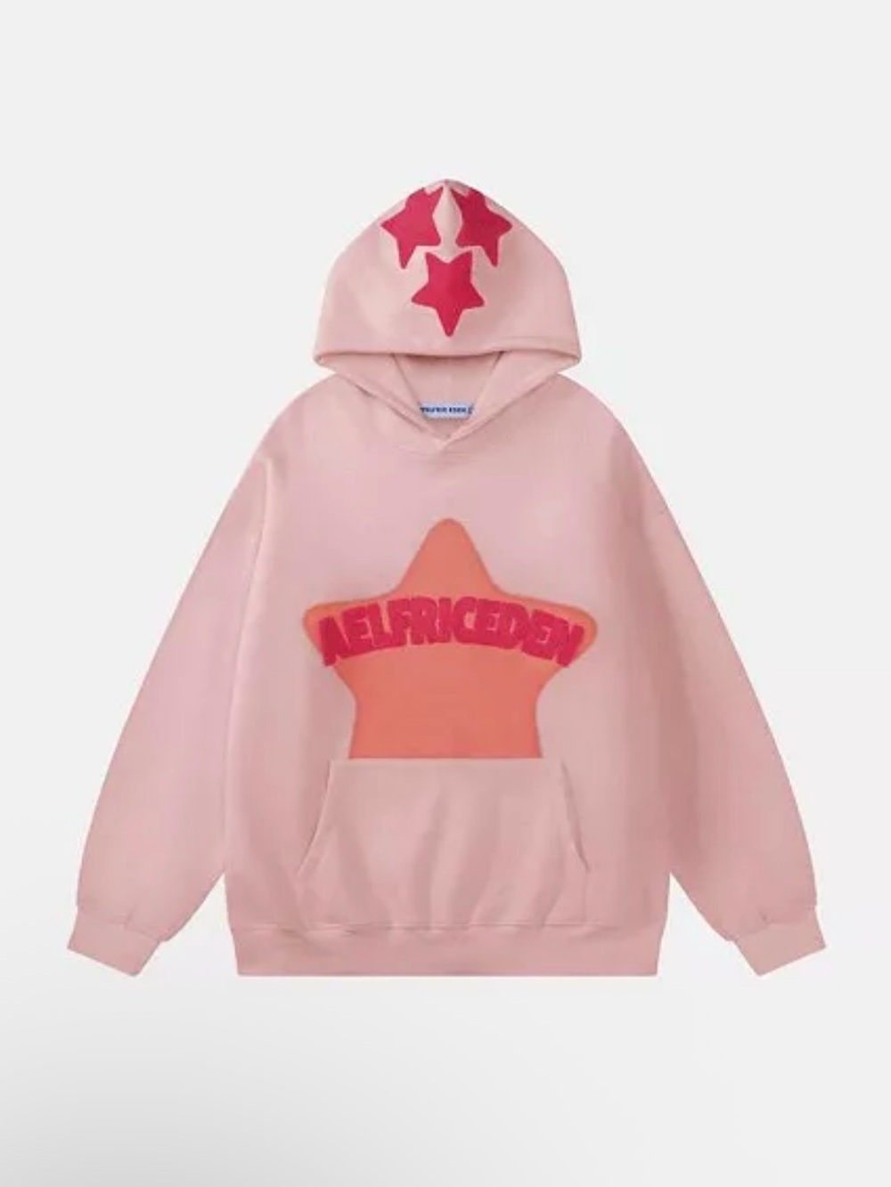 NWT AELFRIC EDEN Women's Vintage Embroidery Eden Star Pullover Hoodie